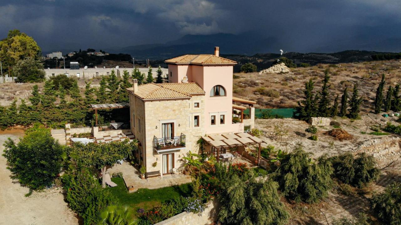 Kritamos Villa & Apartments Kamilari Bagian luar foto